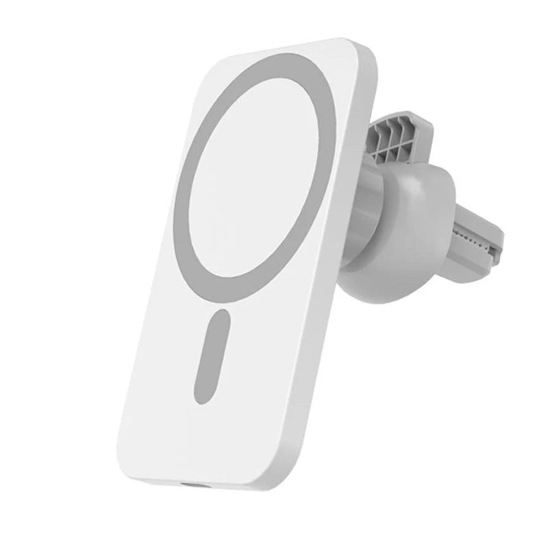 15W Magnetic Wireless Car Charger — MagSafe Compatible Fast Charging