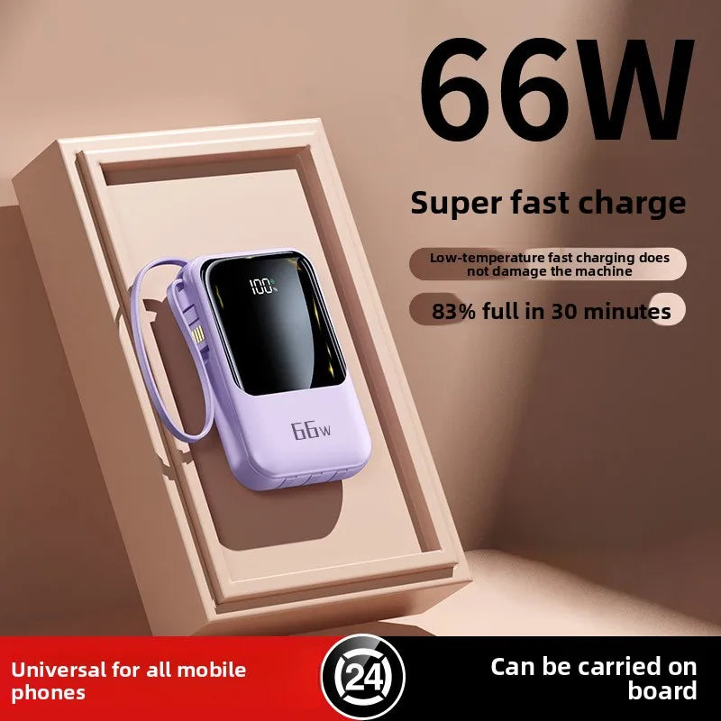 20000mAh High-Capacity Power Bank — Dual USB Portable Charger