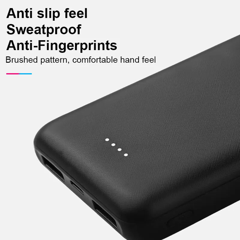 20000mAh Portable Power Bank — Fast Charging USB Battery Pack