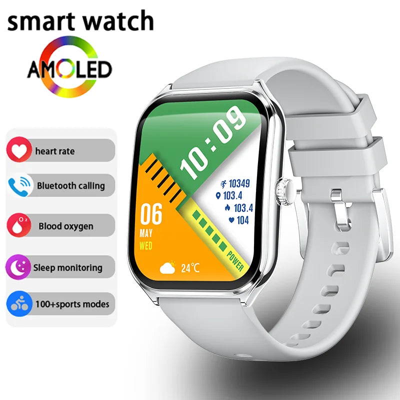 Ultra Thin Smart Watch — Slim Fitness Tracker for Men & Women