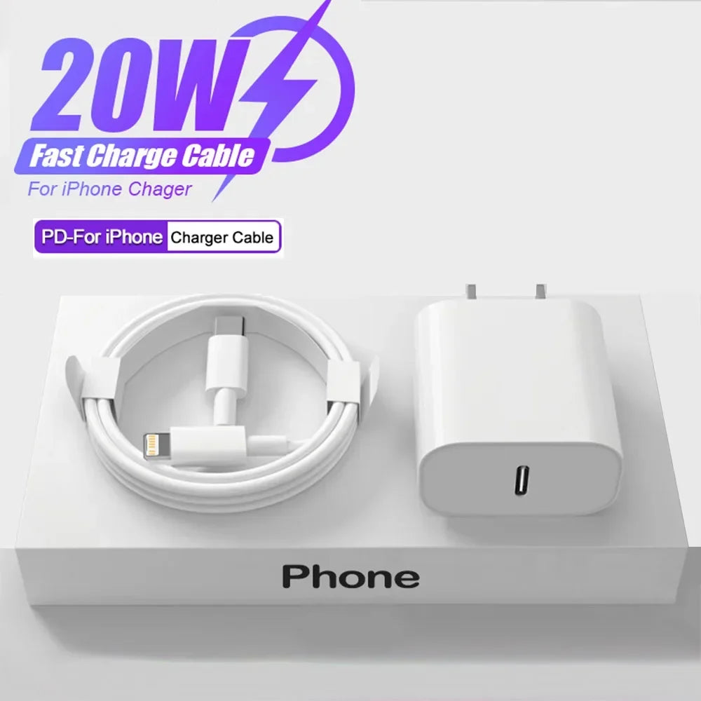 20W USB-C Fast Charger for iPhone