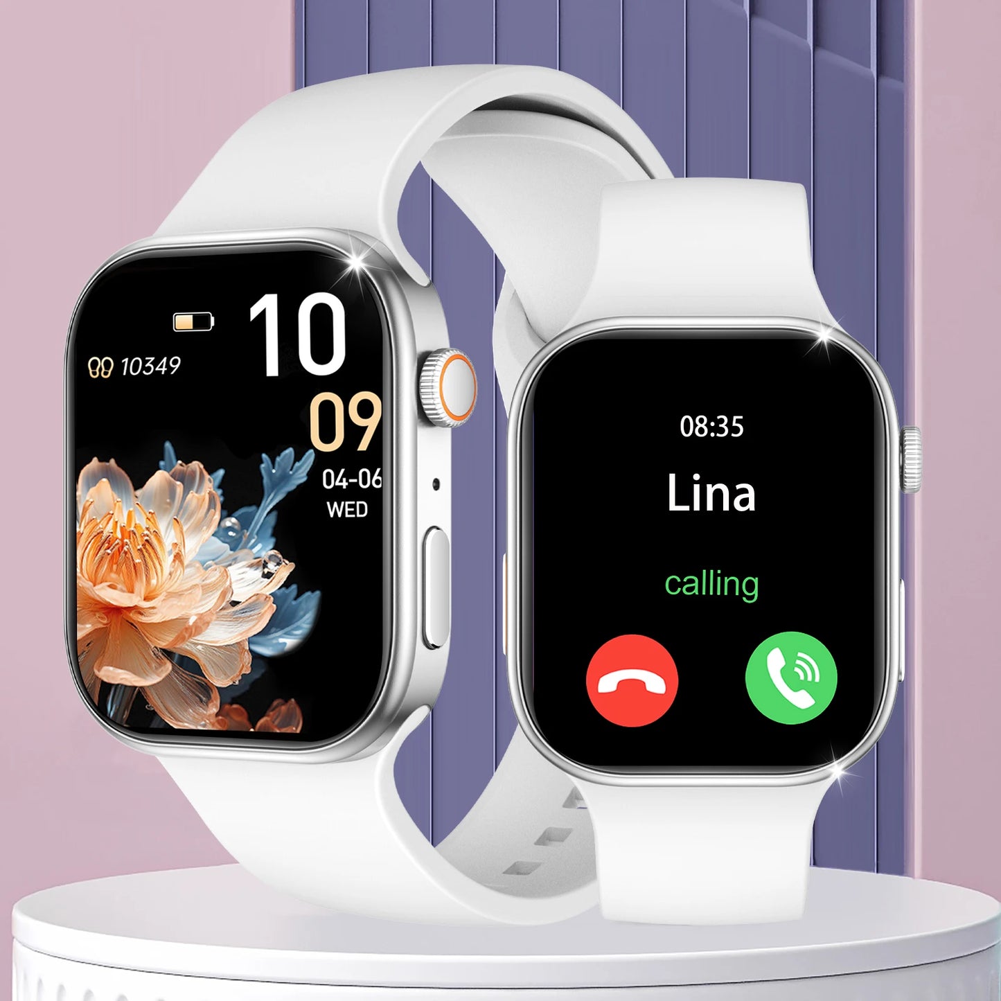 Smart Watch with 2.02-Inch HD Display — Fitness Tracker & Health Monitor