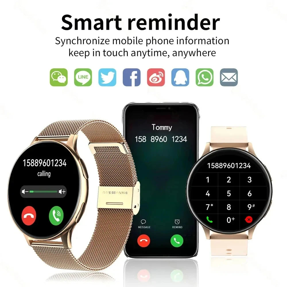 Smart Watch — Fitness Tracker with Heart Rate Monitor & Notifications
