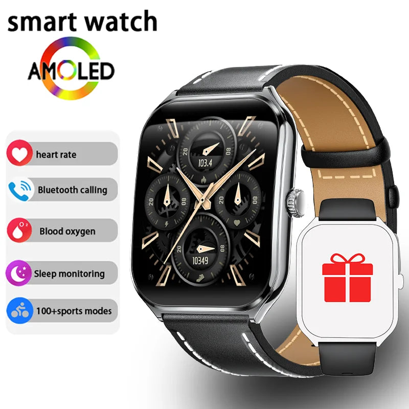 Ultra Thin Smart Watch — Slim Fitness Tracker for Men & Women