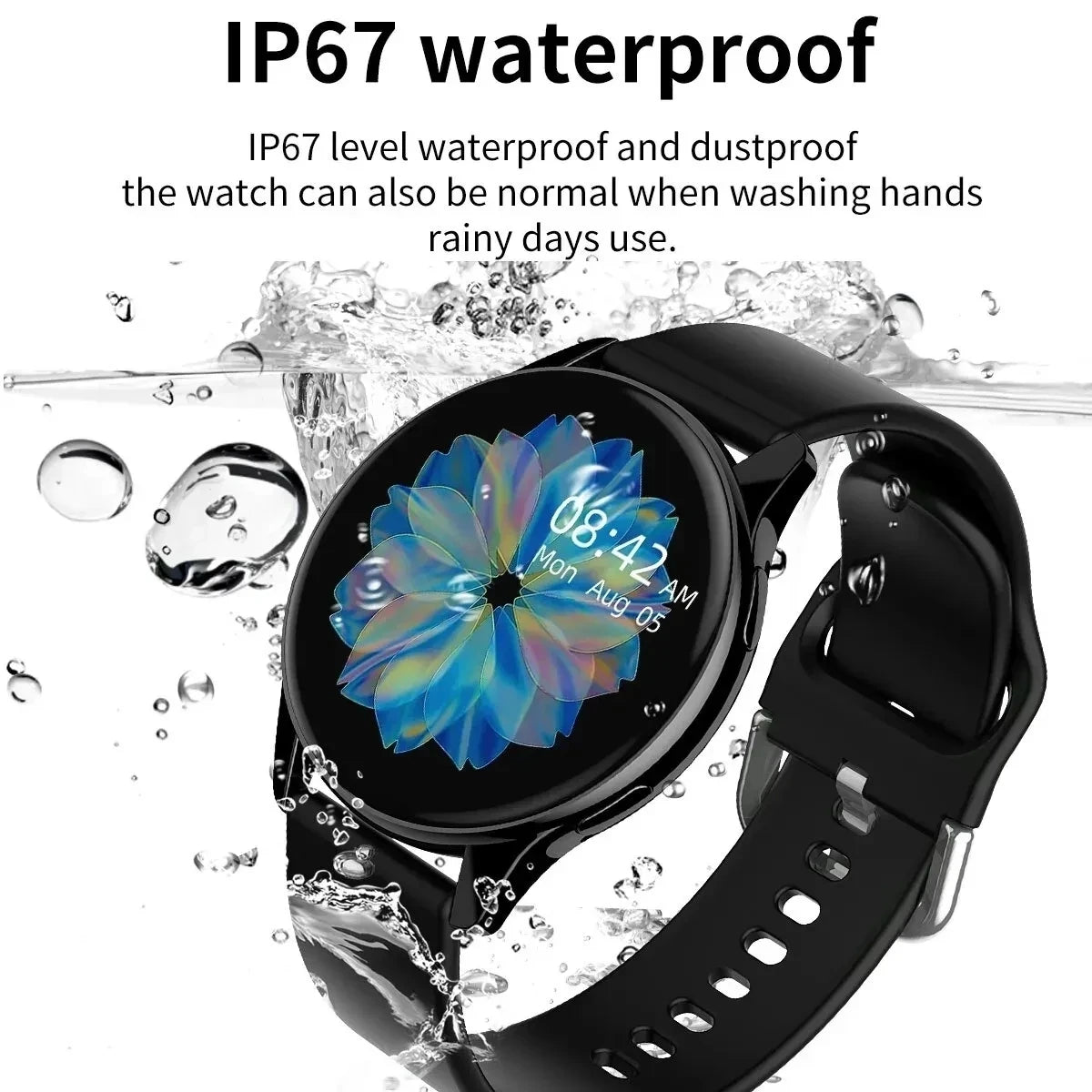 Smart Watch — Fitness Tracker with Heart Rate Monitor & Notifications