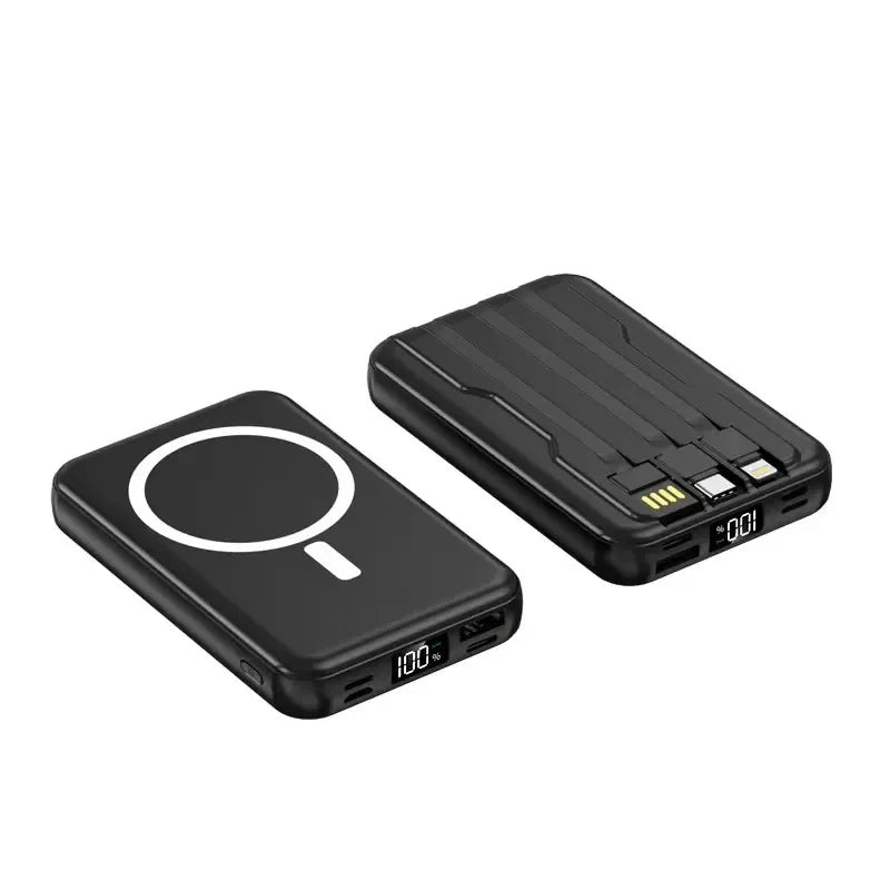 20000mAh Magnetic Wireless Power Bank — 5V Portable Charger