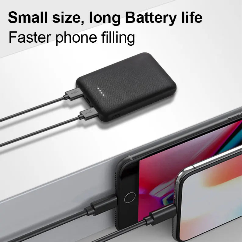 20000mAh Portable Power Bank — Fast Charging USB Battery Pack