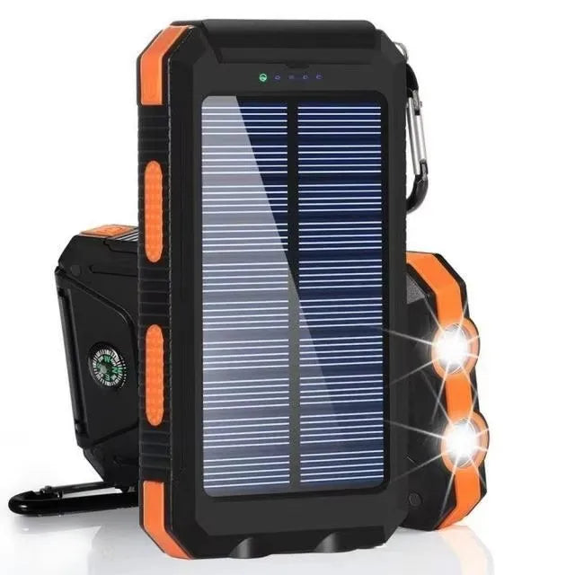 80000mAh Solar Power Bank — Portable Outdoor Charging Battery Pack