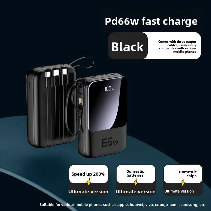 20000mAh High-Capacity Power Bank — Dual USB Portable Charger