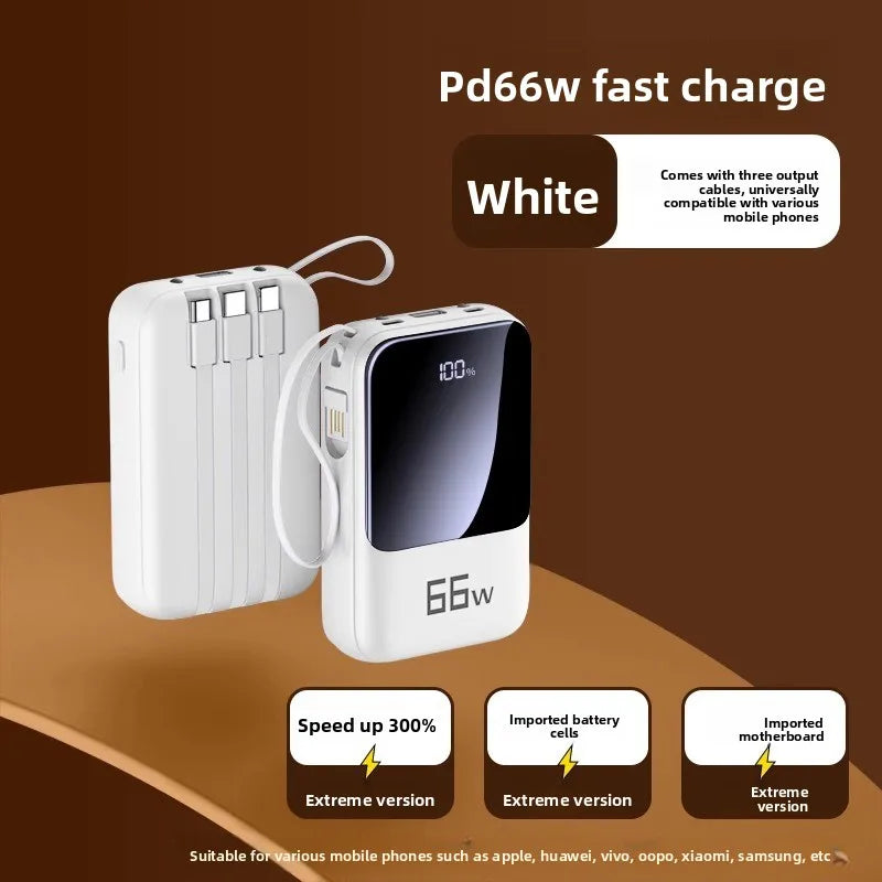 20000mAh High-Capacity Power Bank — Dual USB Portable Charger