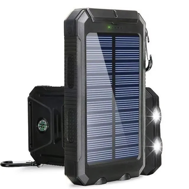 80000mAh Solar Power Bank — Portable Outdoor Charging Battery Pack