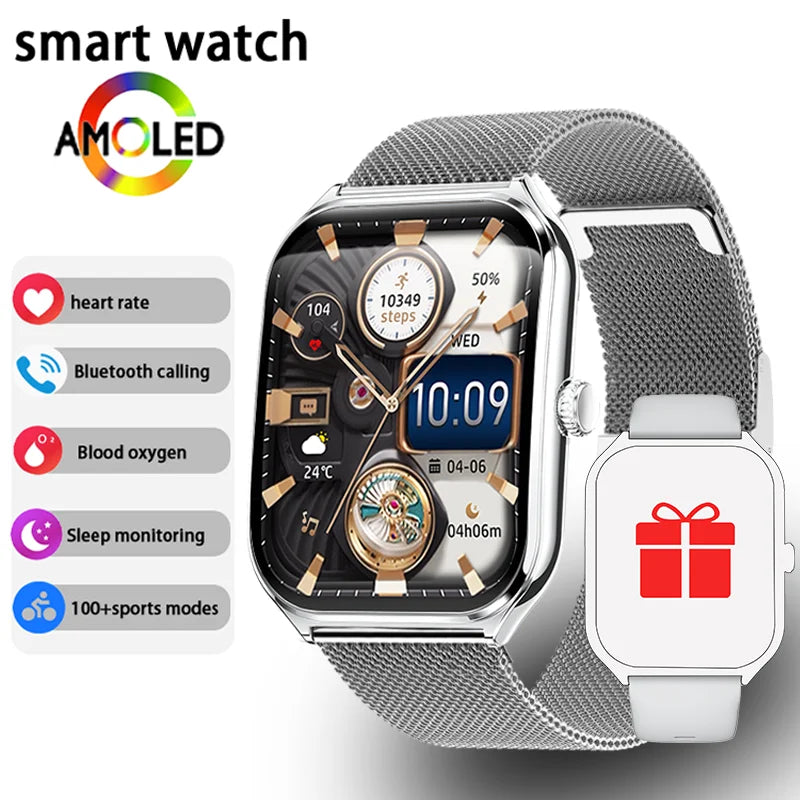 Ultra Thin Smart Watch — Slim Fitness Tracker for Men & Women