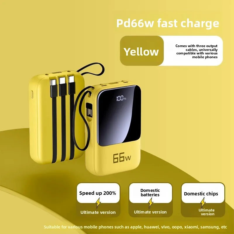 20000mAh High-Capacity Power Bank — Dual USB Portable Charger
