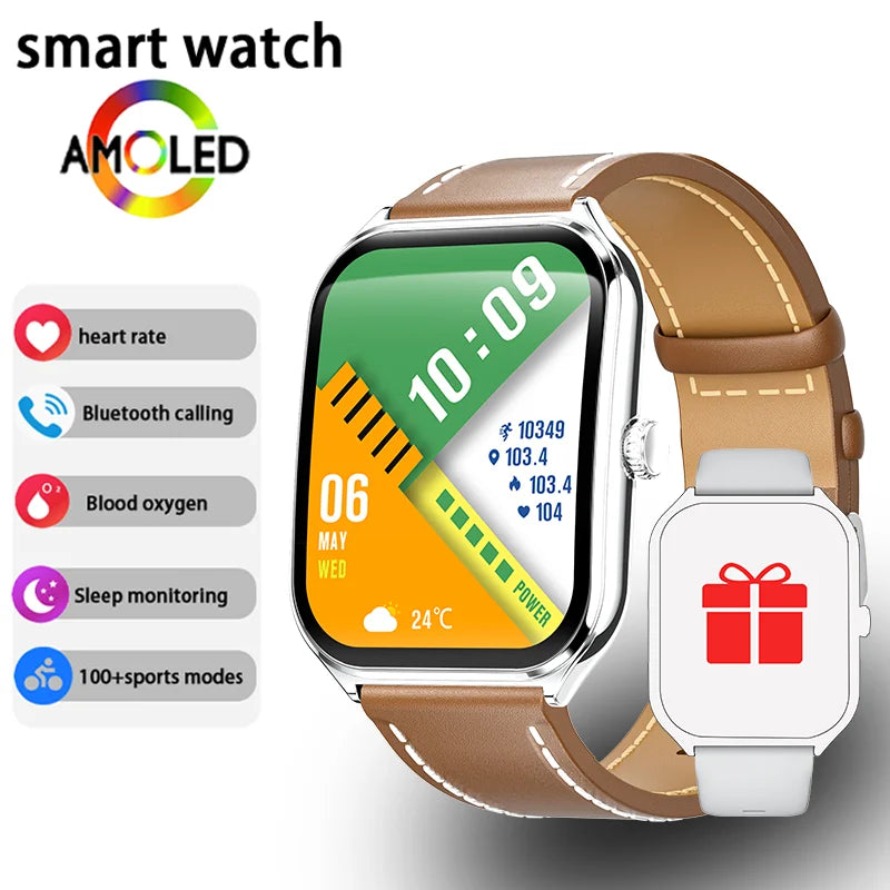 Ultra Thin Smart Watch — Slim Fitness Tracker for Men & Women