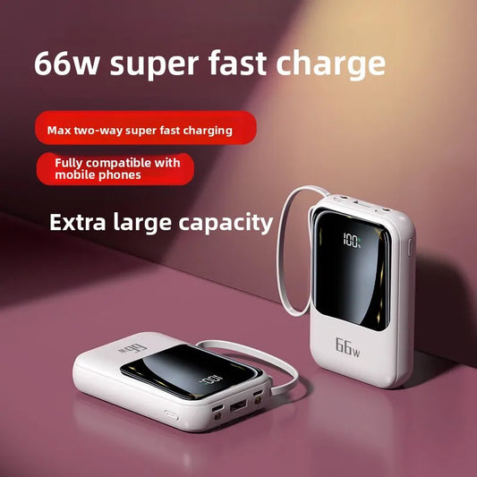20000mAh High-Capacity Power Bank — Dual USB Portable Charger