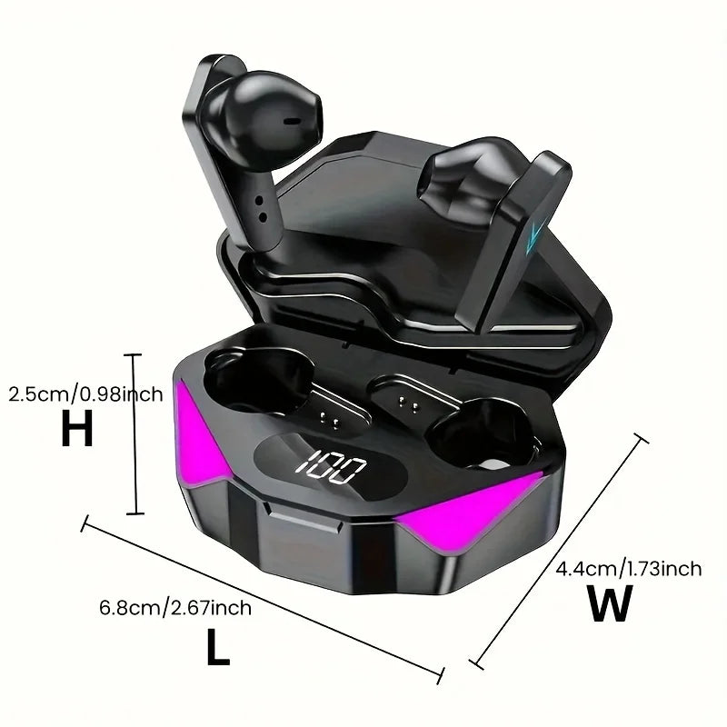 X15 TWS Wireless Bluetooth Earbuds — Noise Cancelling with Charging Case