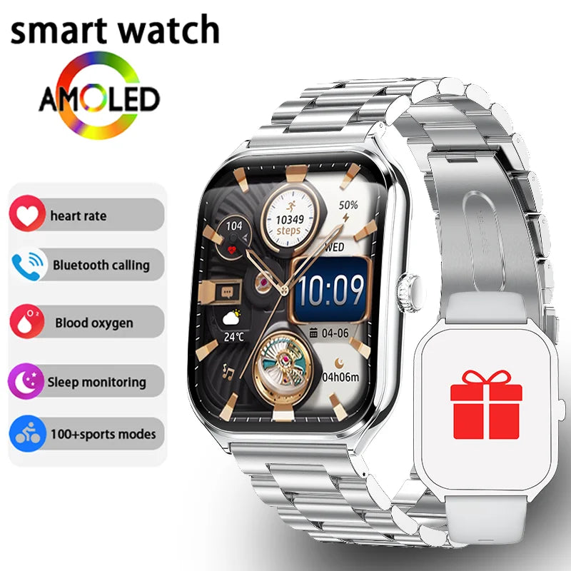 Ultra Thin Smart Watch — Slim Fitness Tracker for Men & Women
