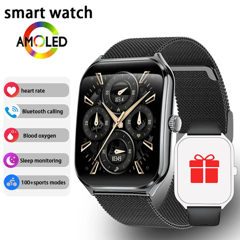 Ultra Thin Smart Watch — Slim Fitness Tracker for Men & Women