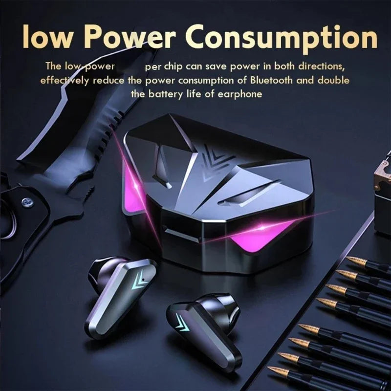 X15 TWS Wireless Bluetooth Earbuds — Noise Cancelling with Charging Case