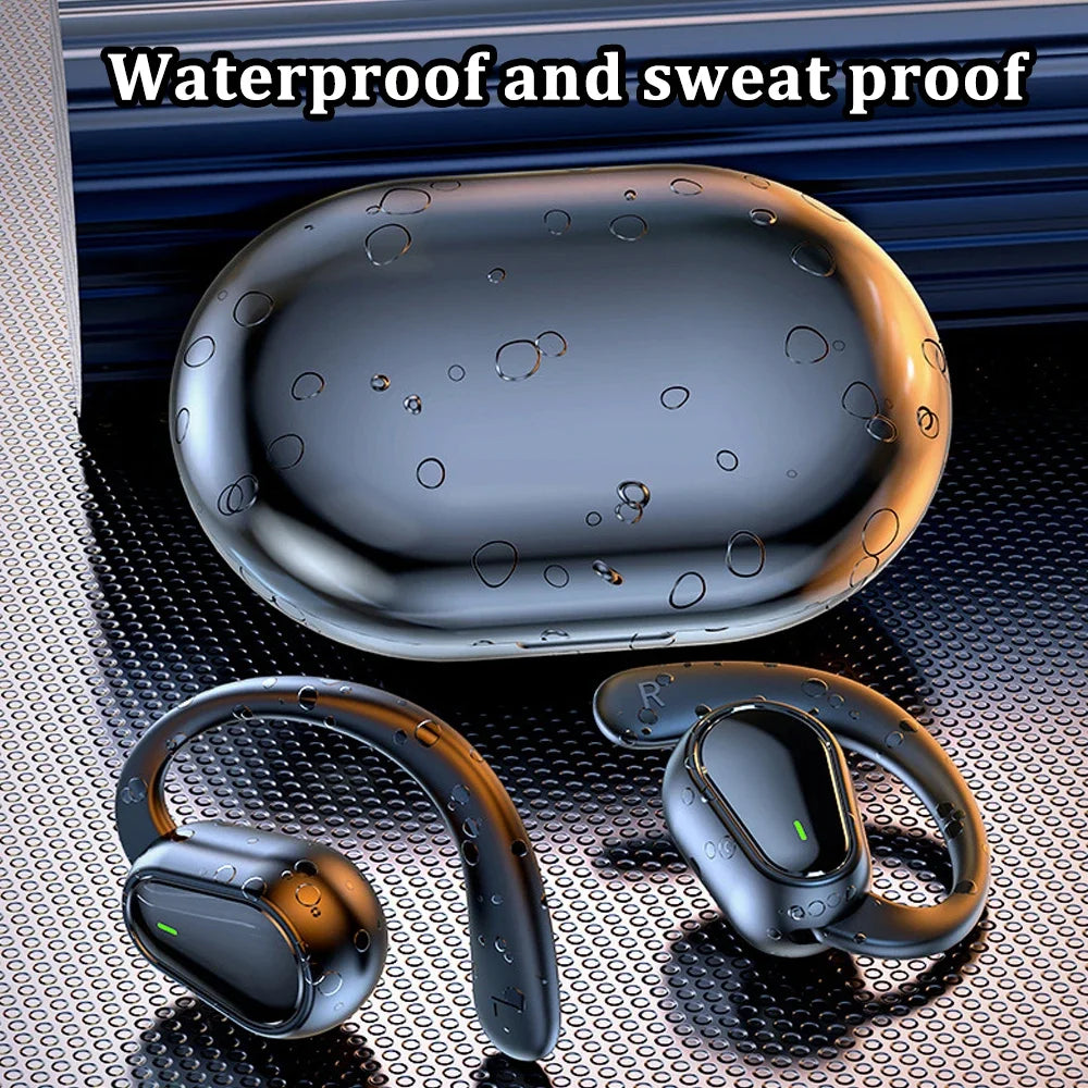 Bluetooth 5.3 Ear Hook Earphones — Wireless Sport Headphones