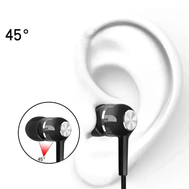 3.5mm Wired Earphones — Clear Sound In-Ear Headphones