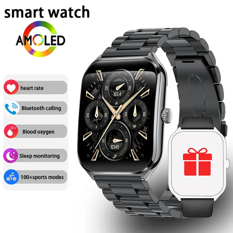 Ultra Thin Smart Watch — Slim Fitness Tracker for Men & Women
